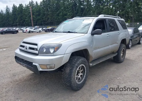 2003 Toyota 4Runner Limited V8 из США, поврежденный, VIN JTEBT17R430002991